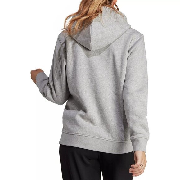 NWT Adidas Originals Adicolor Essentials Grey Fleece Hoodie - Picture 2 of 6